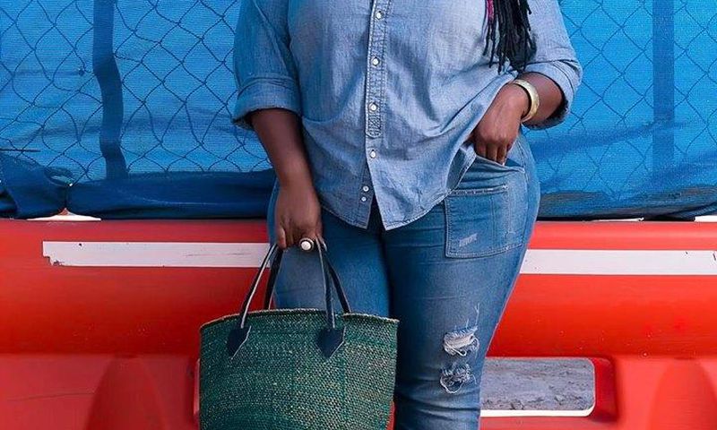New York model and blogger, Jezra M+