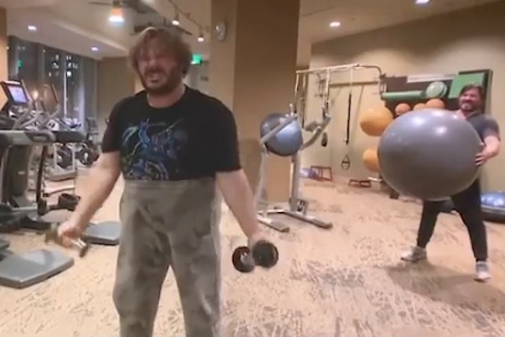 Jack Black Nailed Chris Hemsworth's Workout