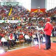 Deputy President William Ruto addresses Jubilee Party delegates at Kasarani, January 13, 2017.