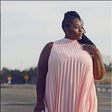 Jerza M is a plus size model and a fashion blogger.