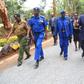 IG Jospeh Boinnet with Interior CS Fred Matiang'i when he opened the Regional Police Commanders Strategic Leadership Development Course in Loresho (Twitter)