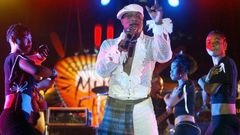 Congolese singer Koffi Olomide, seen here in 2005, was on trial after four former dancers claimed he sexually assaulted them several times between 2002 and 2006