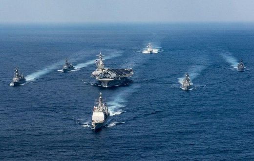US President Donald Trump has sent a naval strike group to the Korean peninsula in a show of force against North Korea
