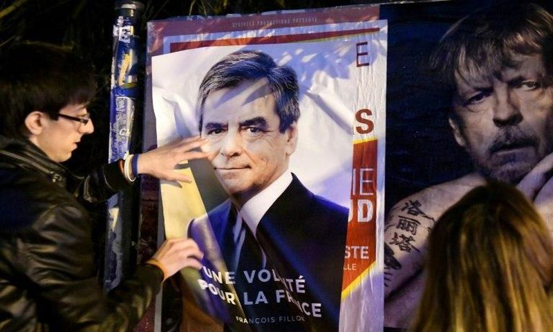 French presidential candidate Francois Fillon doggedly remains in the election race despite numerous accusations of financial impropriety