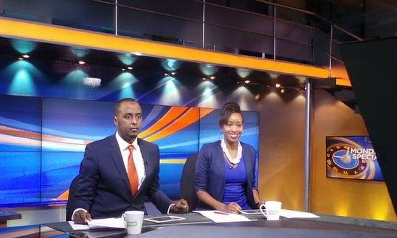Hussein Mohammed and Janet Mbugua