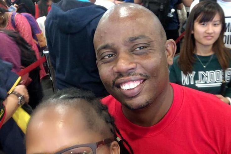 A file image of Joseph Kori (R) his wife Mary Wambui (L)