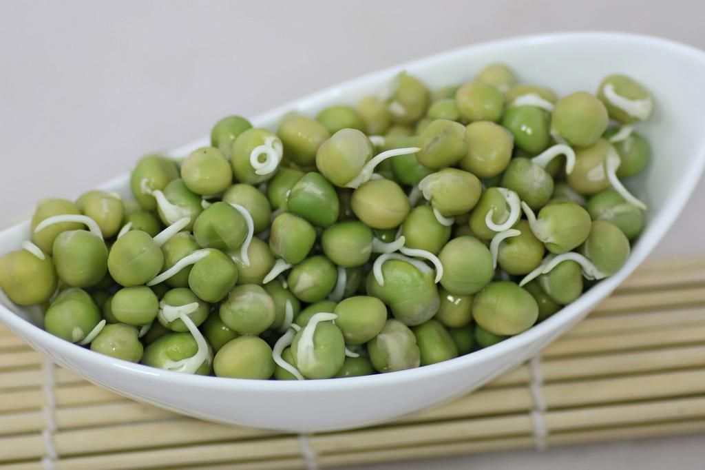 Sprouted peas(nutrición)