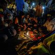 Venezuelans pay tribute to student Juan Pablo Pernalete - killed on April 26 by the impact of a gas grenade during a protest against President Nicolas Maduro - in Caracas, on April 29, 2017