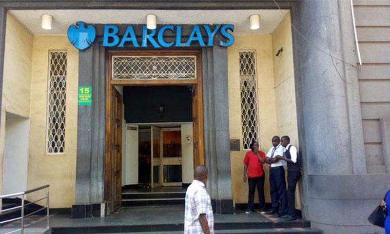 Barclays Bank Queensway branch, where DCI is probing fake currency bust