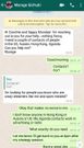 Carol and Murage's conversation on Whatsapp (Twitter)