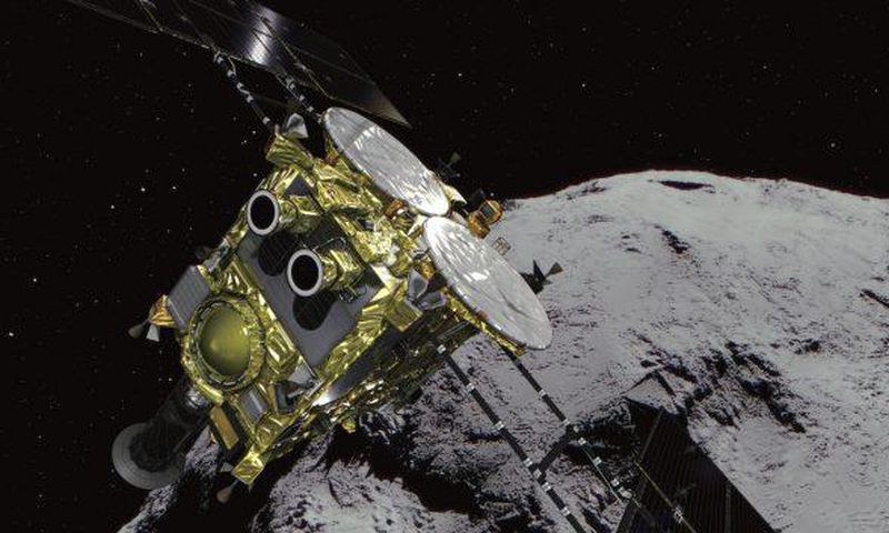 Japan's Hayabusa2 spacecraft lands on Ryugu asteroid