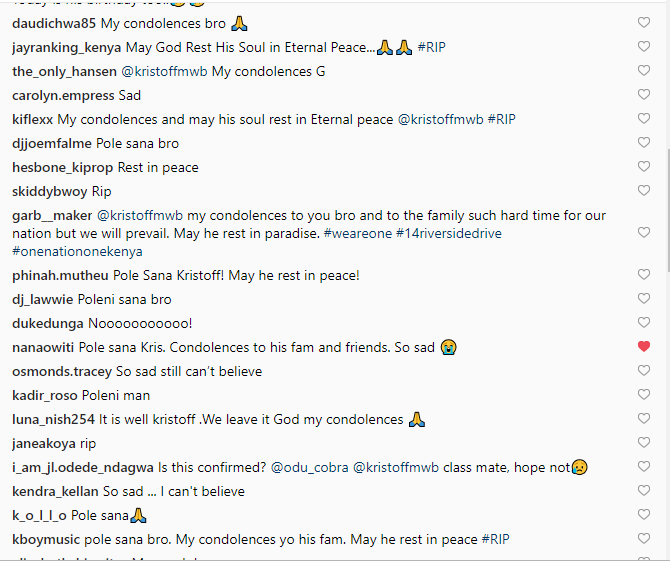 The late James Oduor Cobra aka Odu Cobra