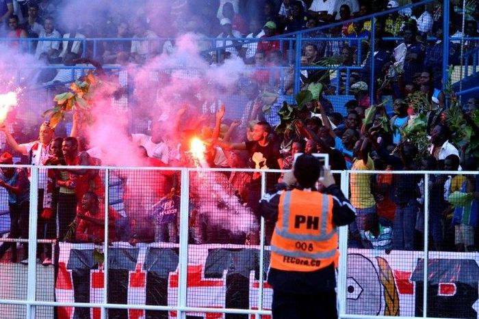 The 80,000-capacity Stade des Martyrs in Democratic Republic of Congo capital Kinshasa ranks among the most intimidating football cauldrons imaginable