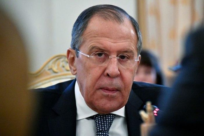 Russian Foreign Minister Sergei Lavrov, seen January 18, 2017, told Russian lawmakers that he had invited "all the opposition representatives from the political opposition that wish to come to Moscow" for talks