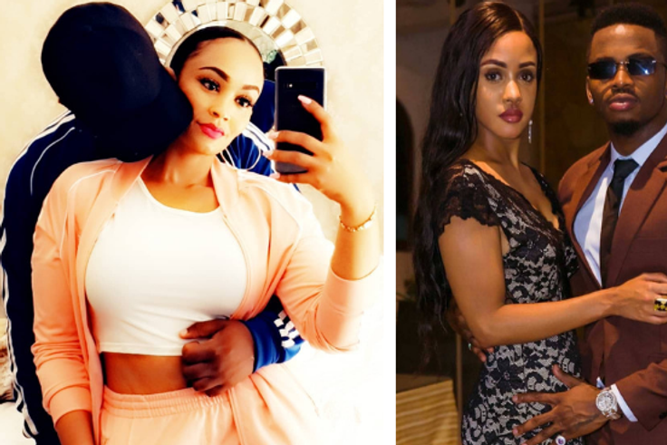 Zari with Tanasha Donna. Zari with KingBae