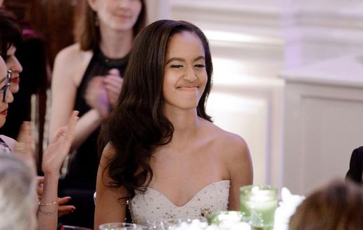 Malia during her First State Dinner