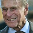 Britain's Prince Philip smiles during a 2014 meeting with members of the Royal College of Organists at Windsor Castle