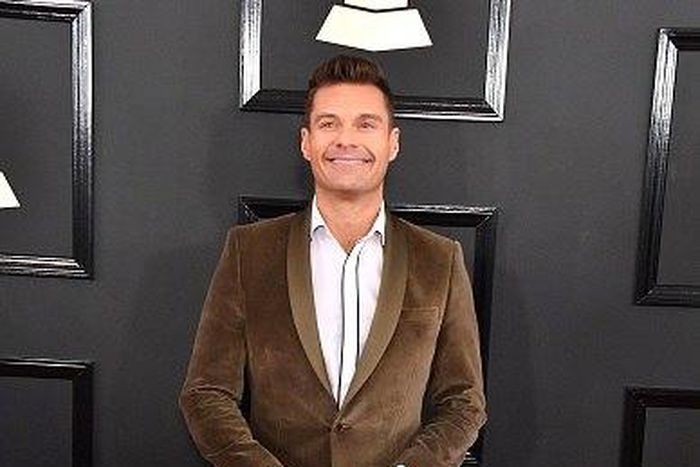 Ryan Seacrest on the Grammys 2017 Red Carpet