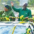 Magufuli and his wife Janet 