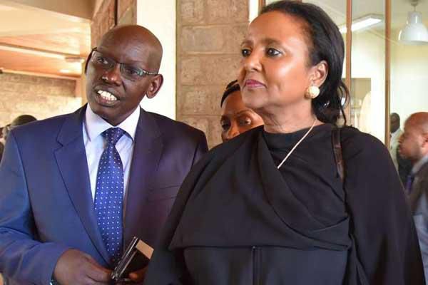 Education CS Amb Amina Mohamed and PS Belio Kipsang