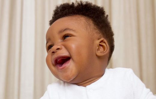 Baby laughing(huffingtonpost)