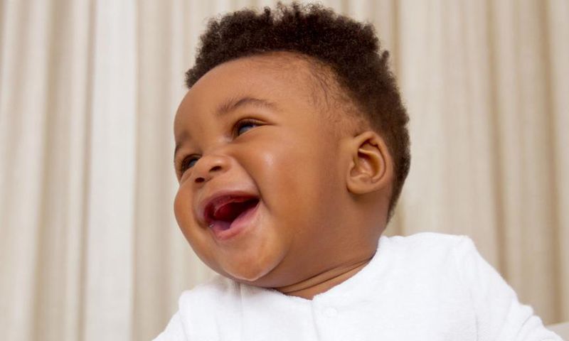 Baby laughing(huffingtonpost)