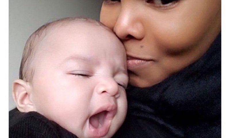 Janet Jackson and son, Eissa