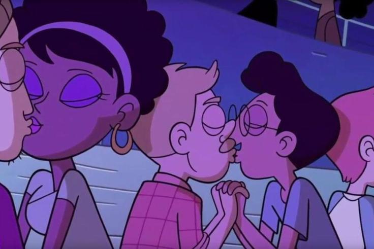 Star Vs Forces of Evil gay scene
