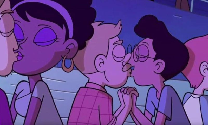 Star Vs Forces of Evil gay scene