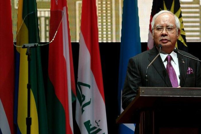 Malaysia's prime minister Najib Razak posted on Facebook that he had been briefed about the release of two Malaysian UN World Food Programme staff