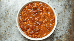 Cooked beans (Barefeet in the Kitchen )