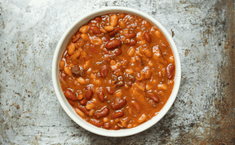 Cooked beans (Barefeet in the Kitchen )