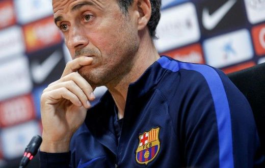 Barcelona coach Luis Enrique