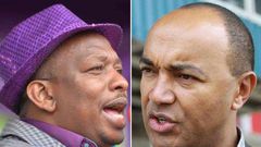 Nairobi Senator Mike Sonko and Peter Kenneth