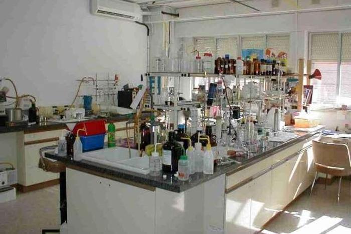 A laboratory with chemicals. A student from Migori County died after drinking raw ethanol in order to get high instead of alcohol.