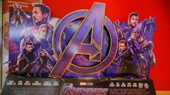 Avengers Endgame poster at Century Imax cinema, Garden City Mall, Nairobi