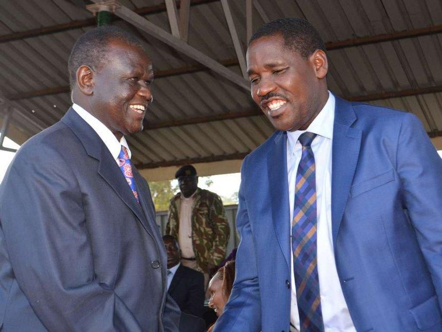Kiraitu Murungi and Peter Munya