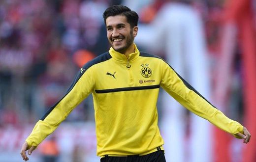 Dortmund's Turkish midfielder Nuri Sahin, pictured on April 8, 2017, first joined Borussia as a 13-year-old and has spent most of his career with the club