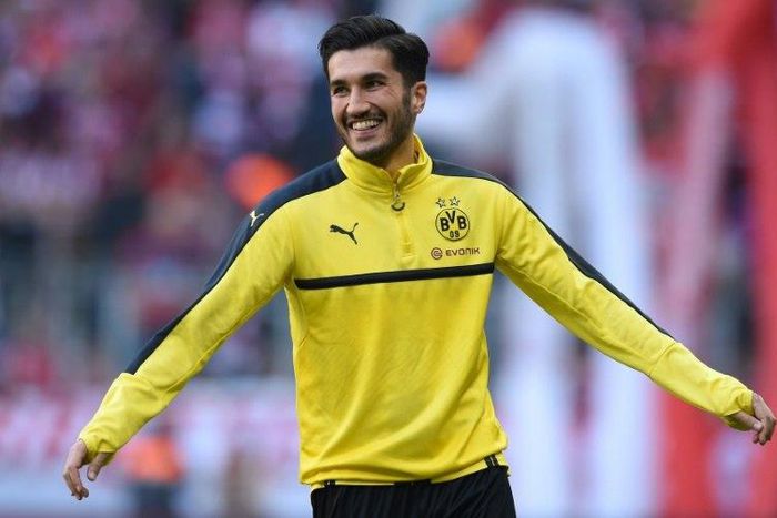 Dortmund's Turkish midfielder Nuri Sahin, pictured on April 8, 2017, first joined Borussia as a 13-year-old and has spent most of his career with the club