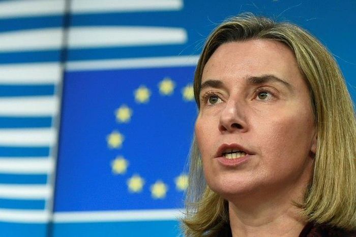 The leaders of Kosovo and Serbia "agreed to leave the tensions behind and to focus on the work ahead," said EU foreign policy chief Federica Mogherini