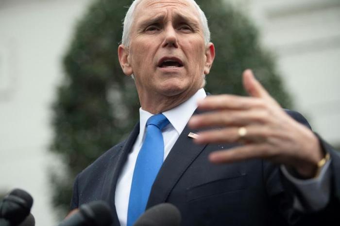 US Vice President Mike Pence tells Venezuela's opposition "We are with you" on the eve of planned protests against President Nicolas Maduro