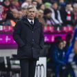 Bayern Munich's head coach Carlo Ancelotti follows the action from the sidelines during the German first division Bundesliga football match between againstn FC Schalke 04 in Munich, southern Germany, on February 4, 2017