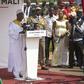 Mali's President Ibrahim Boubacar Keita, seen here in September, visited the graves of villagers killed during a New Year's Day massacre