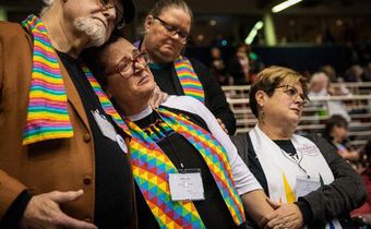 United Methodists tighten ban on same-sex marriage and gay clergy