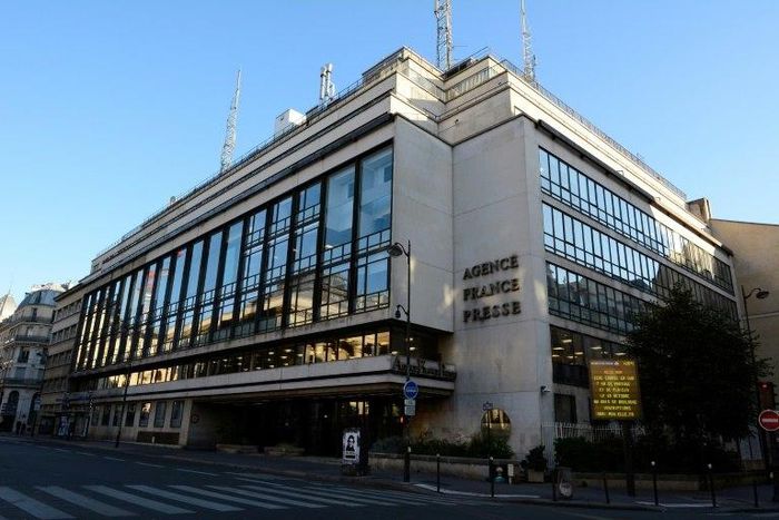 AFP, whose headquarters are seen in Paris in 2015, said the European Data News Hub website "aims to inform and inspire debate about events shaping the lives of people in Europe and across the world"