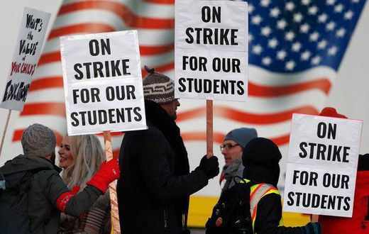 West Virginia teachers walk out (again) and score a win in hours