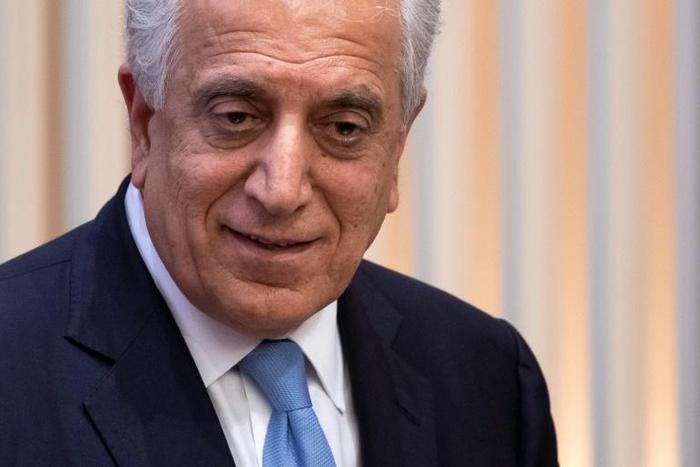 US envoy Zalmay Khalilzad, seen here in February 2019, is returning to Afghanistan and other countries as he brokers a peace deal with the Taliban