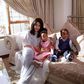 Zari Hassan with her Kids Nillan and Tiffah. Zari's caption on her daughters photo has raised Eyebrows