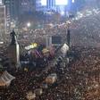 Tens of thousands of protesters hold candles during an anti-government rally in central Seoul on November 19, 2016 aimed at forcing South Korean President Park Geun-Hye to resign