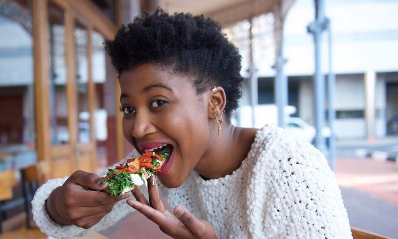 Woman eating(Business Insider)
